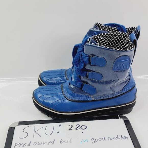 Sorel Women's Blue Tivoli II NL1691-409 Lace Up Ankle Winter Boot Size 7 - Picture 7 of 7